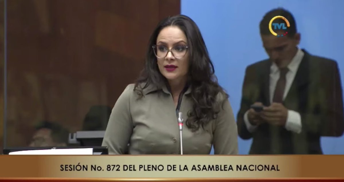 #Ecuador
La legisladora Rosa Mayorga @RosaBelnMayorg1:
'-... a los defensores del presidente Guillermo Lasso parece que como nada bueno tienen para defender, el 
único recurso que les queda es el ataque... a sus opositores
-... hablaron de compadecimiento: es hora de que se