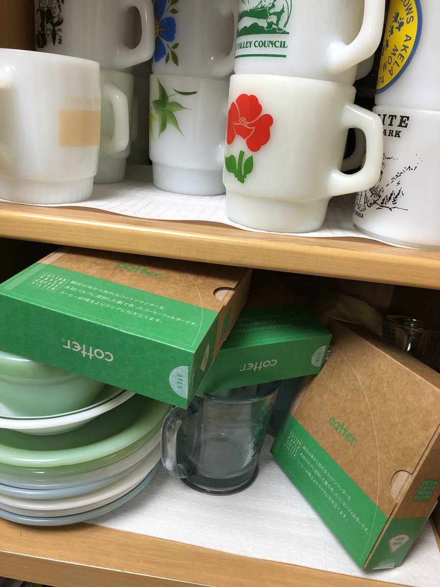 tatsu6's tweet photo. 暮らしと珈琲さんで評価高かったペーパー「cotter」、どこも品切れでしたが帰宅途中に立ち寄れるハンズに在庫アリを発見して買ってきました！品薄と言われると、つい多めに購入してしまう。
うちは深煎りが多いので活躍しそう。 https://t.co/rvrX5gcCTv