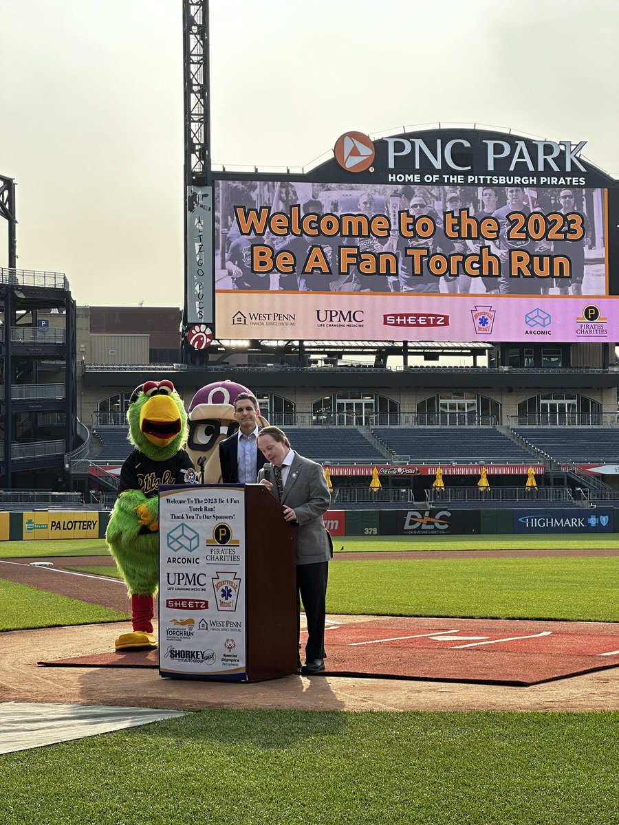 Great day supporting the 12th Annual Law Enforcement Torch Run for Special Olympics. Good luck to the amazing athletes and the LE officers on their journey to State College! <a href="/PghPolice/">Pittsburgh Police</a> <a href="/SOPennsylvania/">𝗦𝗽𝗲𝗰𝗶𝗮𝗹 𝗢𝗹𝘆𝗺𝗽𝗶𝗰𝘀 𝗣𝗔</a>