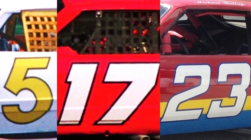 🏁 Today's NASCAR date is:   

Geoff Bodine / Darrell Waltrip / Michael Waltrip