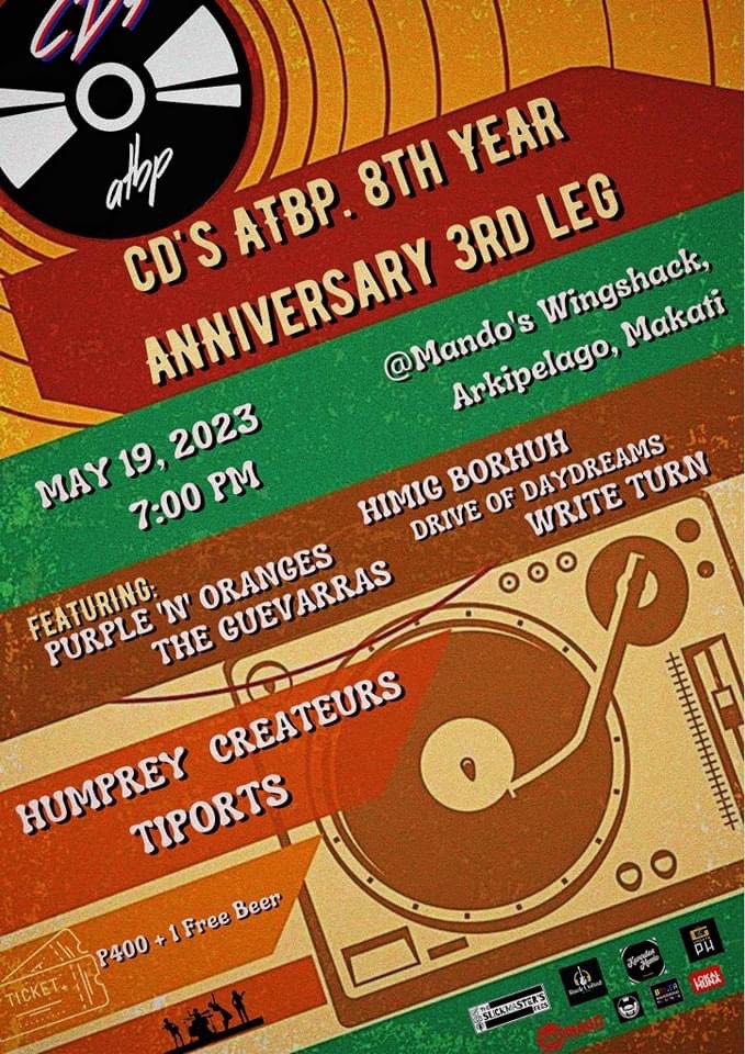 CreateursMusic's tweet photo. Joining @CdsAtbp 's 8th Year Anniversary this Friday along with other great performers! Catch us play an acoustic set at Mando’s Wing Shack in Arkipelago Makati!!

See ya'll there! https://t.co/O7d3tuyd5H