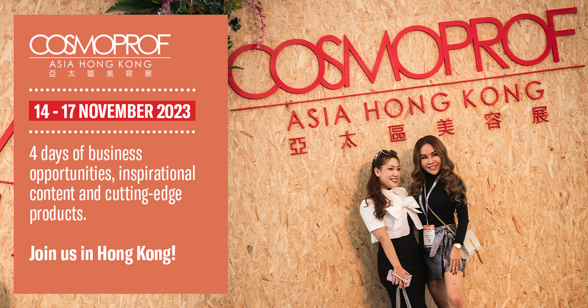 Cosmopack &amp; Cosmoprof Asia is set to welcome the global beauty community from 14 to 17 November 2023. Get ready to explore future #trends, cutting-edge #solutions and connect with industry #professionals from around the world!

Book a stand today! 👉bit.ly/3FCA9Is