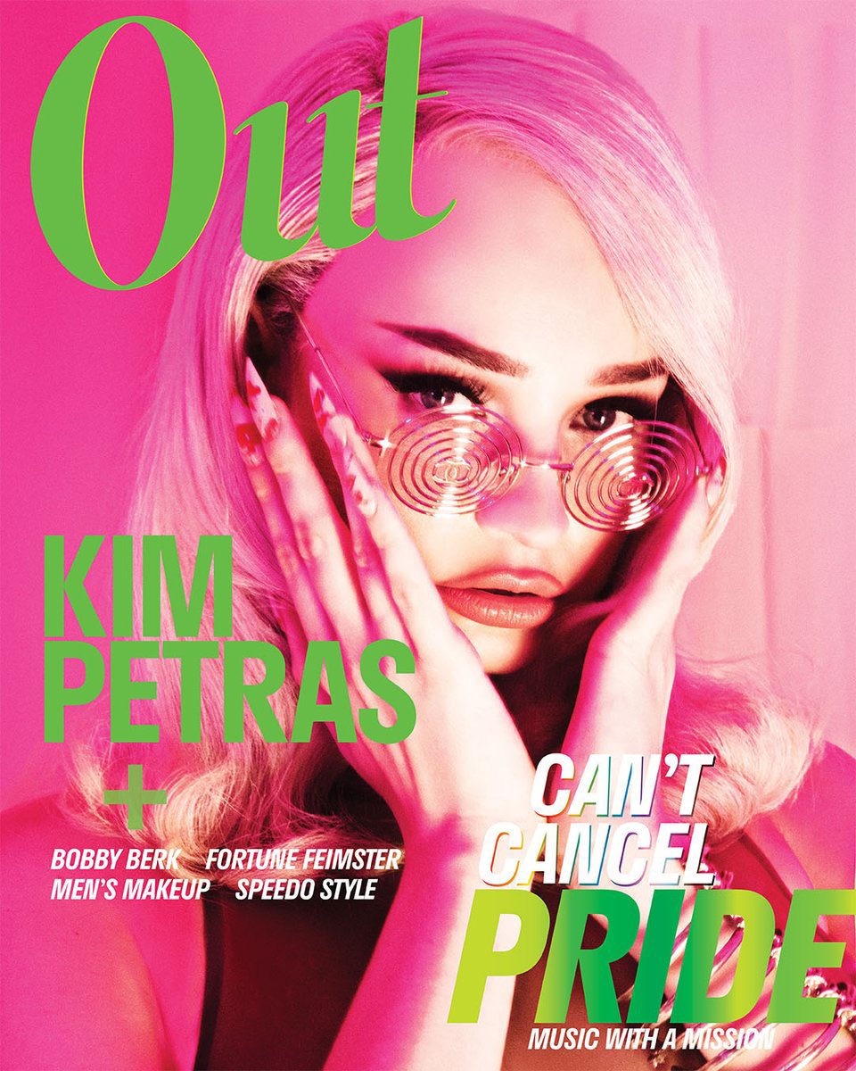 @kimpetras is in her cover girl era! 📸💅🏼👑🎶🏳️‍⚧️ #KimPetras #SportsIllustratedSwimsuitCover #OutMagazine #Pride2023 #FeedTheBeast @BunheadHQ