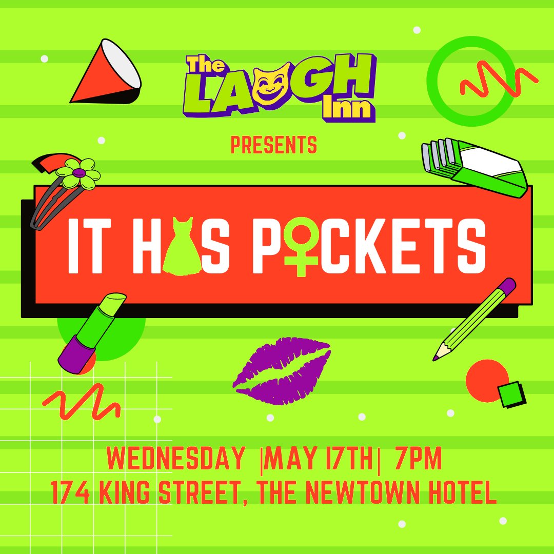 🎉 Join us at The Laugh Inn for a night of laughs & good vibes!🤣 'It Has Pockets!' a platform for female comedians to shine.
Come to the hottest comedy club in town for just $15! 🎫 Book now at LaughTix.com
#GetReadyToLaugh! 🎭#SydneyComedy #Newtown #InnerWest #Sydney