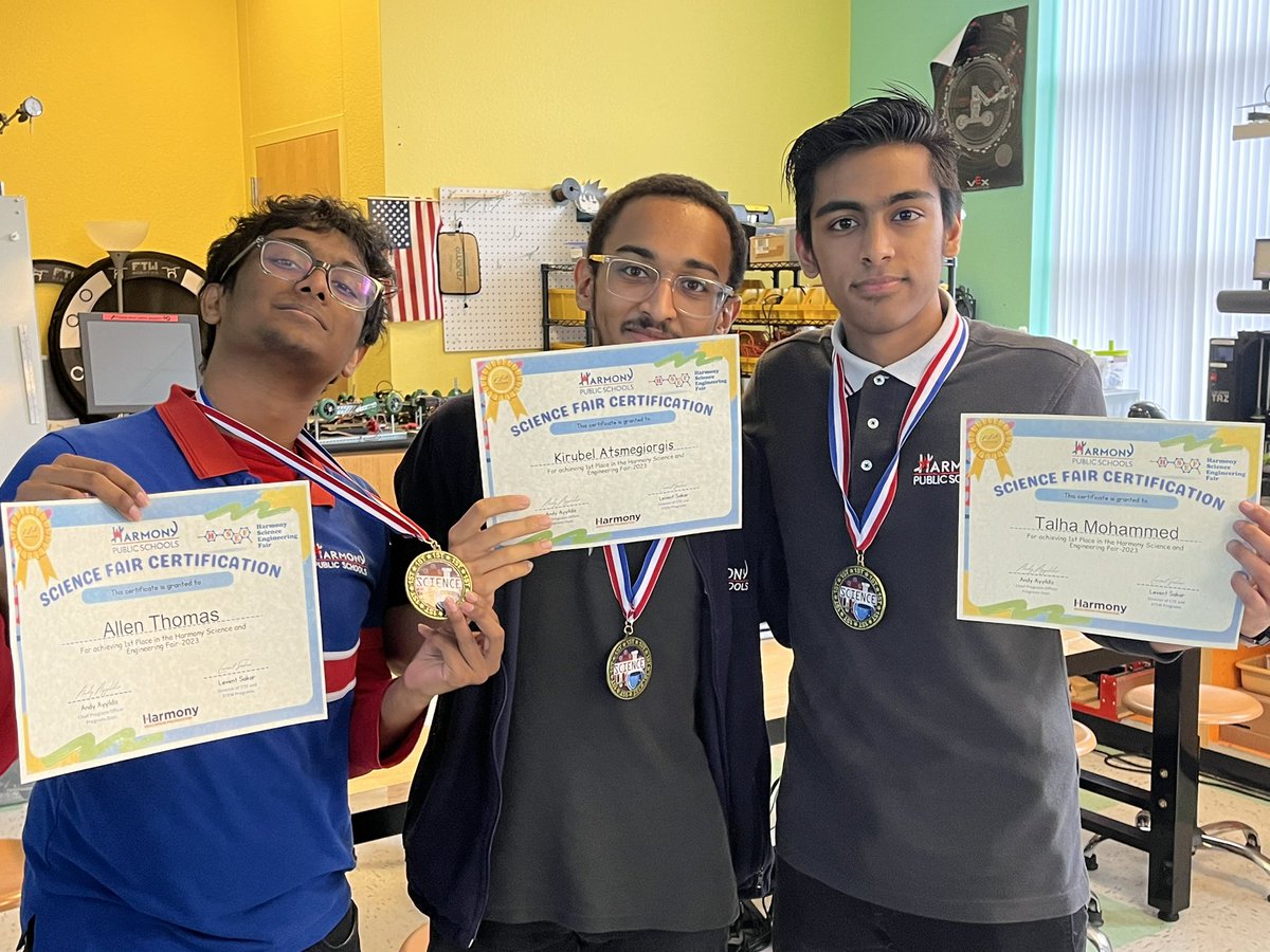 We won HSEF with our wheelchair project!