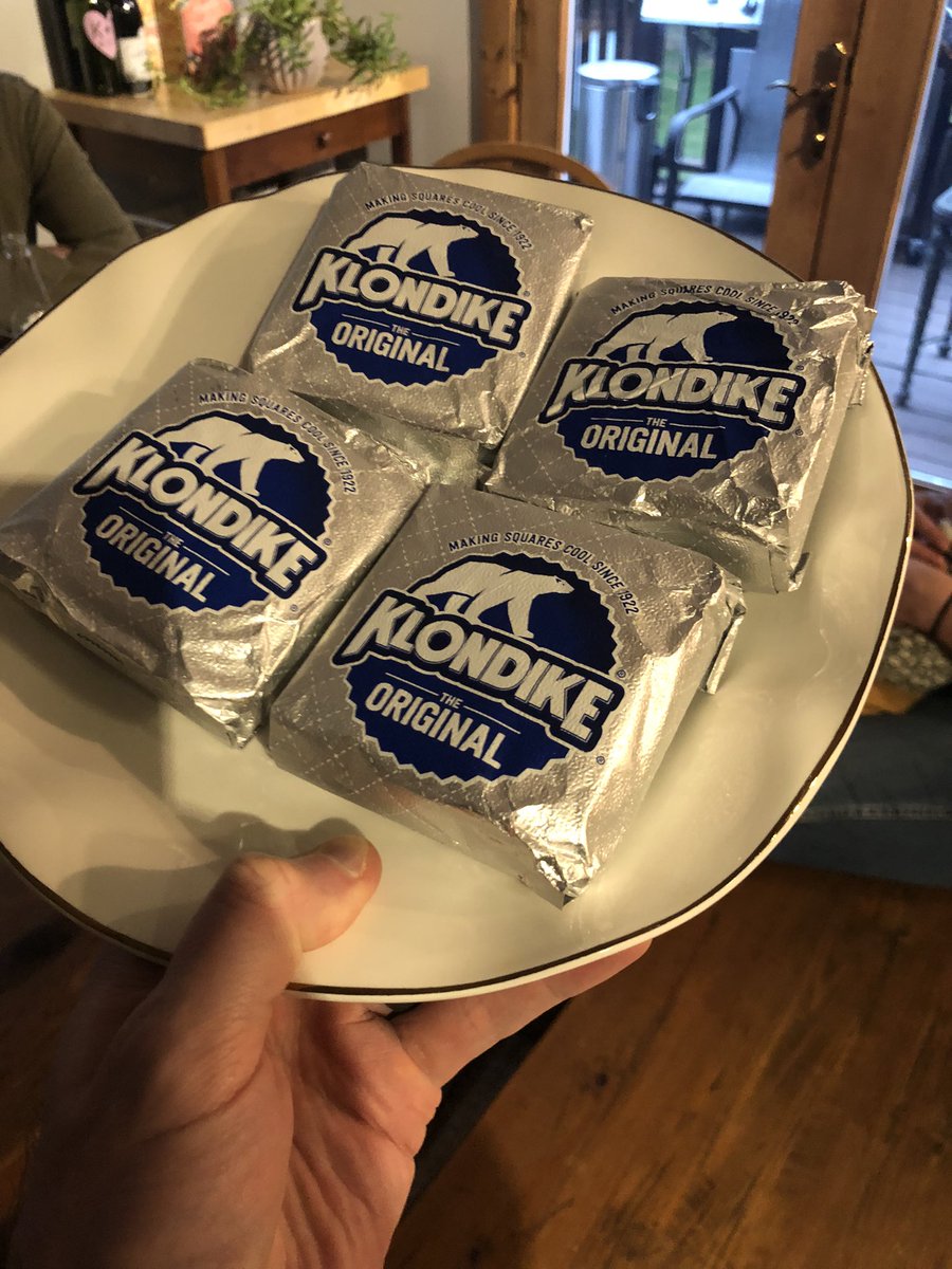 “Yes, I can handle the dessert.”

<a href="/Klondikebar/">Klondike</a> provided the best surprise of the dinner party.