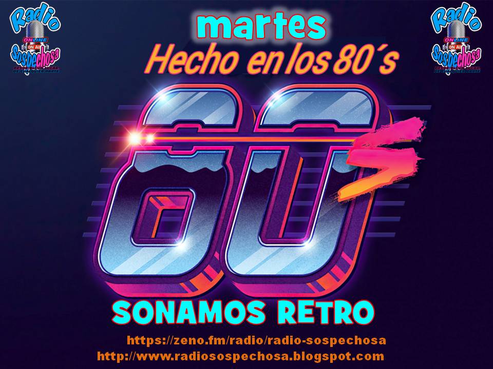 Te esperamos a que nos sintonices y compartas , zeno.fm/radio/radio-so…, "Desde algún lugar de cualquier parte". Siempre contigo. SONAMOS RETRO.<a href="/radiosospechosa/">Radio Sospechosa</a>,  <a href="/retromelomano/">retro melomano</a>, <a href="/Radio_SexOnline/">SexOnline_Radio</a>, <a href="/ezaba64/">Eduardo Zabaleta</a>