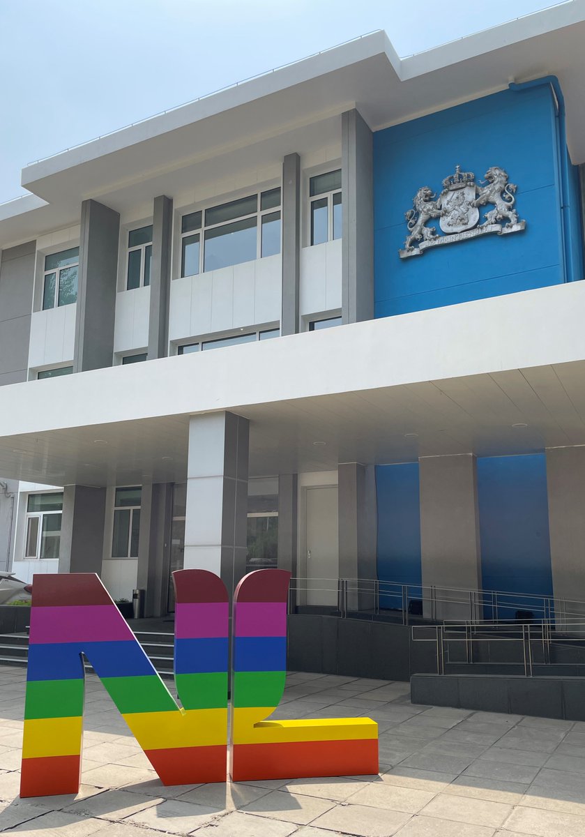 NLinChina's tweet photo. Equal treatment.
Equal opportunities.
No matter who you are or who you love.
On today’s #IDAHOT🌈, we’re flying the #PrideProgressFlag in support of #LGBTIQ+ persons. The Netherlands🇳🇱 firmly stands for #equality and inclusion for LGBTIQ+ persons in China, at home and elsewhere. https://t.co/0CHBGiK0NG