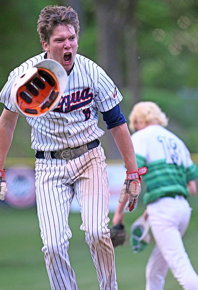 Piqua loses big lead late, then wins a thriller in the bottom of the eighth over Northmont.  Read about the game:  bit.ly/42ZdShU