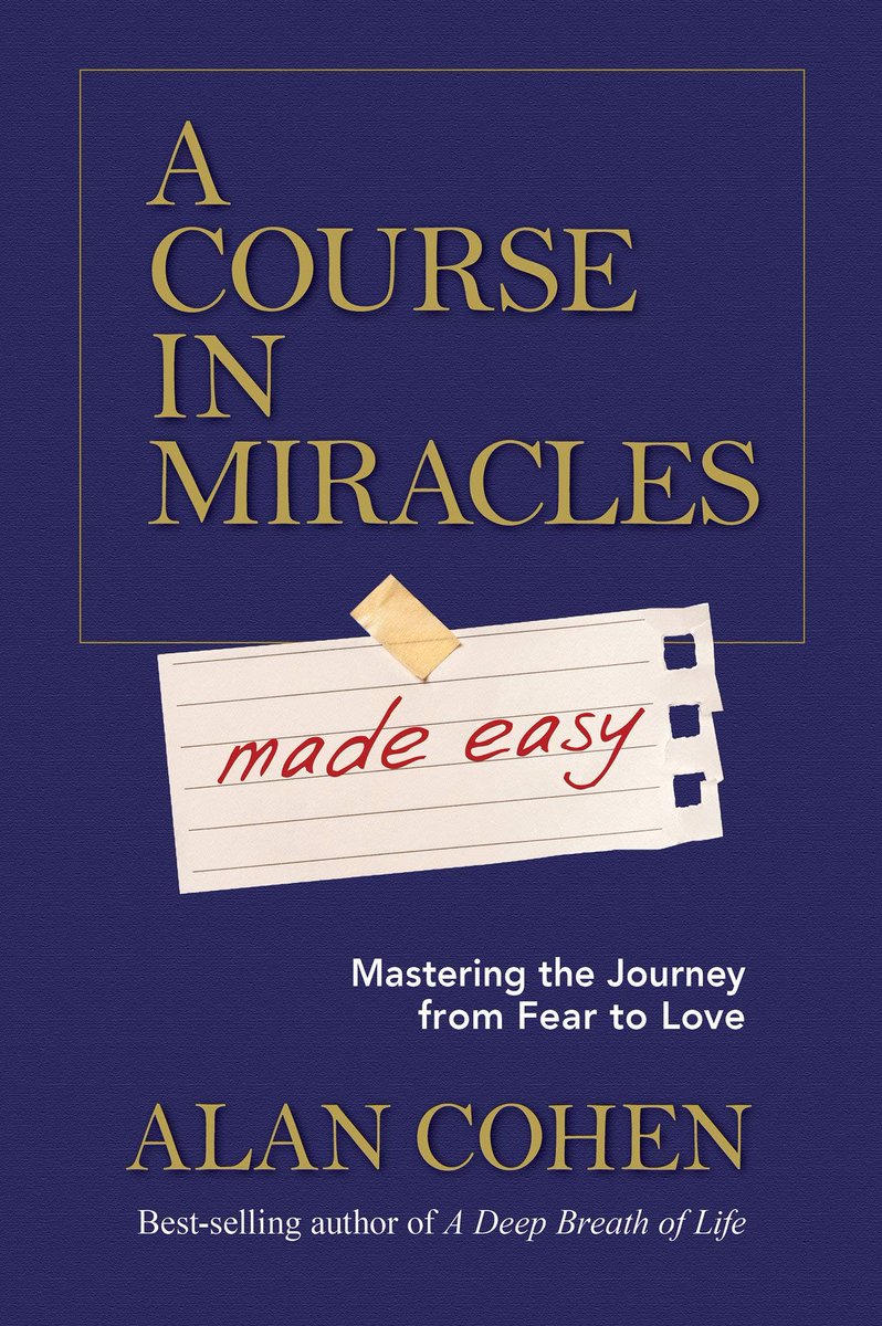 WineandFilmLady's tweet image. #ACourseinMiracles #FoundationforInnerPeace #MadeEasy #AlanCohen