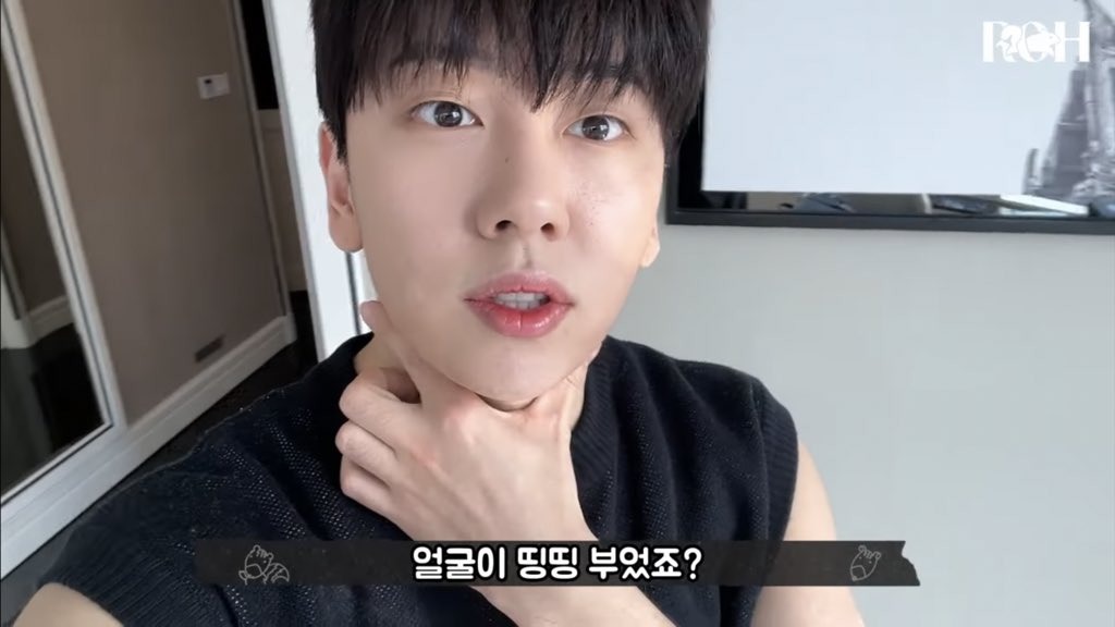 미모에 당황하다...