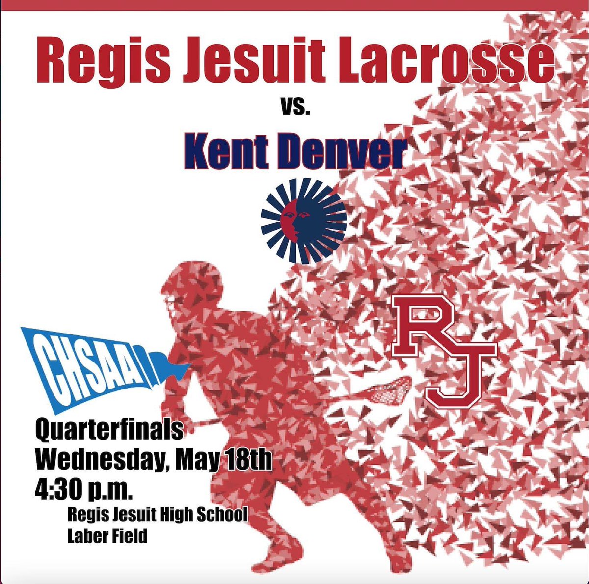 Getting ready for the Quarterfinals! Let’s go Raiders! Come out to support the BD lacrosse team!🥍
4:30 pm, Wednesday, Laber Field
#rjhsbdlacrosse
#regisjesuitathletics