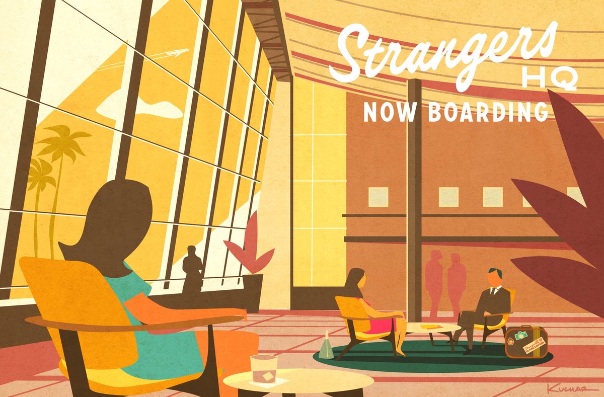 Introducing the new Boarding Room! 

All strangers can now:

- Create profiles
- Earn bonus points by using your PFP on Twitter
- See how you stack up on the leaderboard

Strangers will want to create profiles ASAP.  More bonus points for being early  1/