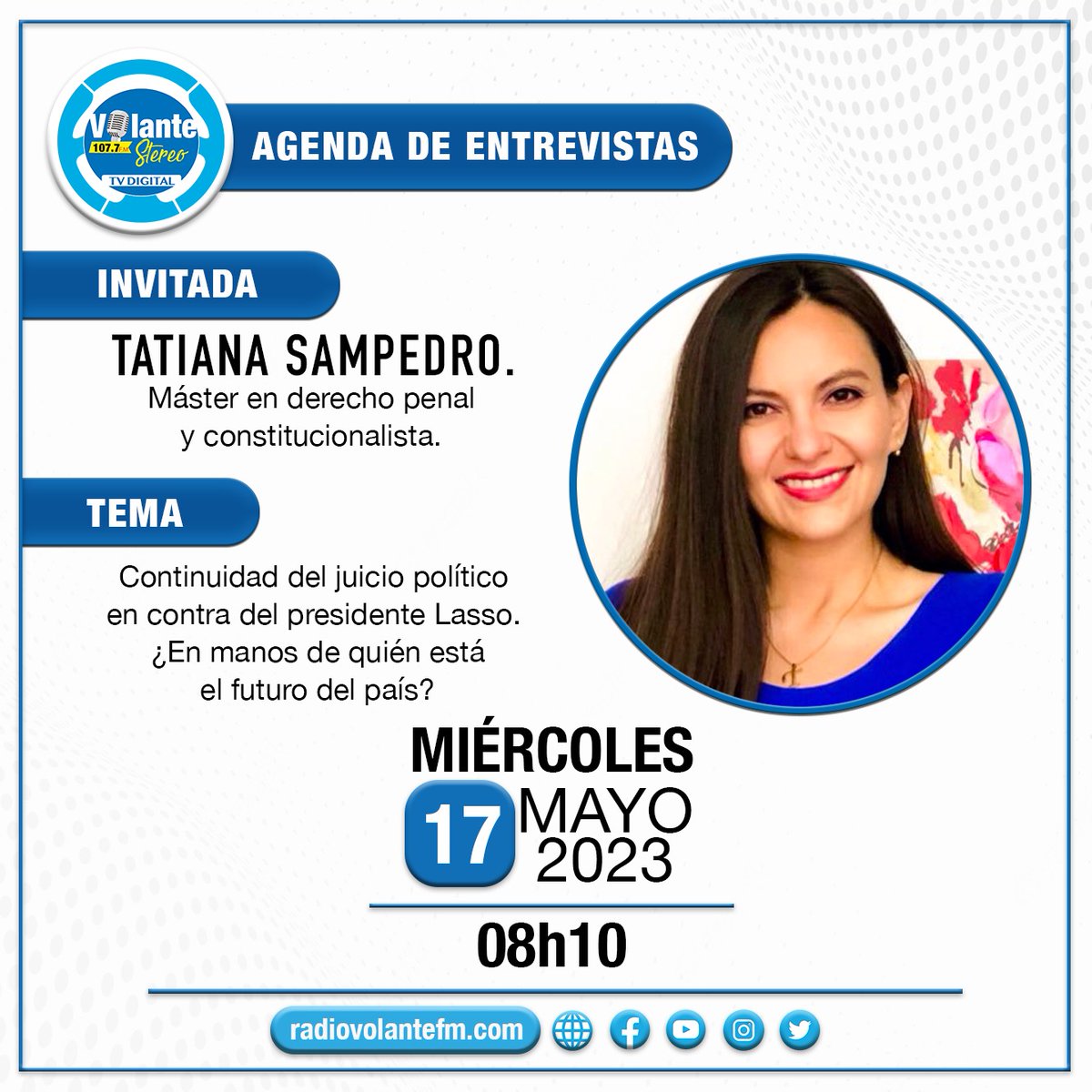 Volante Stereo 107.7 FM tweet media