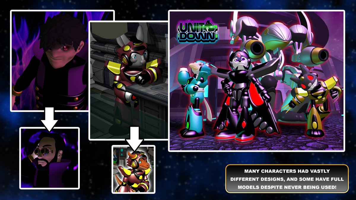 ProperDeveloper's tweet image. In 9 years of development, characters tend to change a lot. Nobody would ever know all the enemy captains were fully modeled!
#IndieGameDev #IndieGame #IndieDev #SoloDev #GameDevelopment #UnitDown