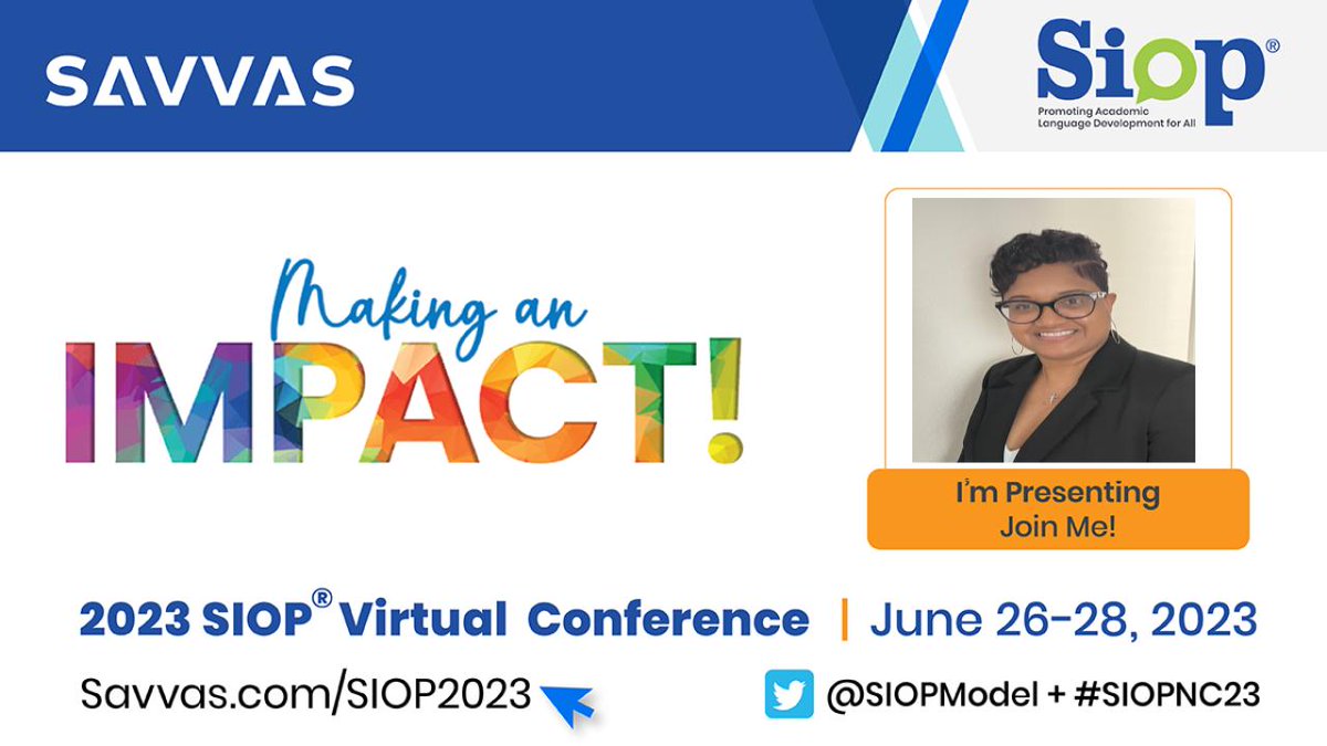 JacquelynKiner's tweet photo. I feel so honored to be part of the many awesome presenters at @SIOPModel Virtual Conference! Don't forget to register! #SIOPNC23 https://t.co/tEb3gpEeV3