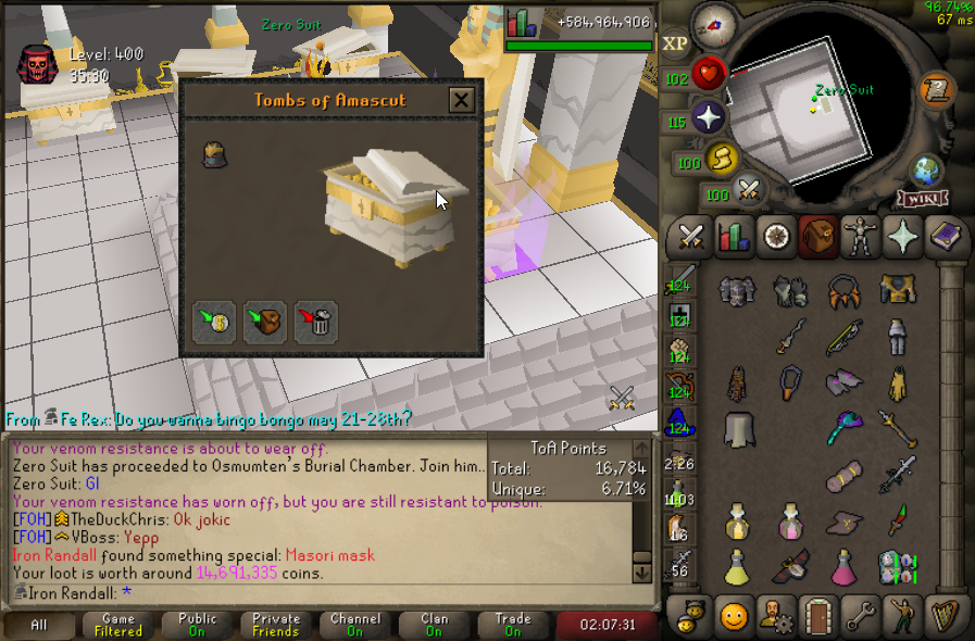 Randall on Twitter "purple 6 and the first dupe. 400's for sure rain the purple chests."