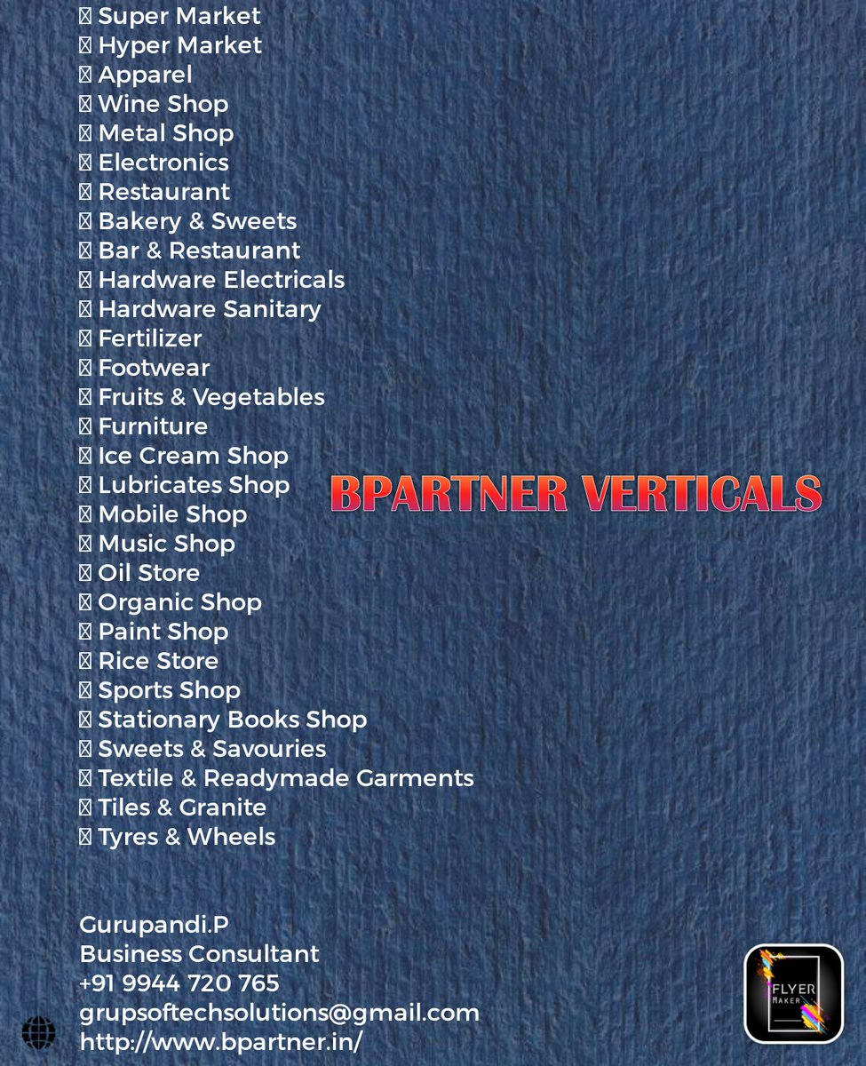 GurupandiP's tweet image. #gstbillingsoftware 
#textile 
#computer 
#computersales 
#computersoftware 
#cctv 
#software 
#billingsolutions 
#TrendingNow 
#TrendingTopics 
#BusinessMan 
#BusinessNews 
#businesstips 
#softwarebill 
#business 
#computers