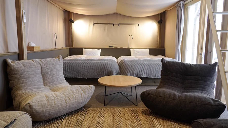 都内から僅か75分！湯河原の最新グランピング施設！