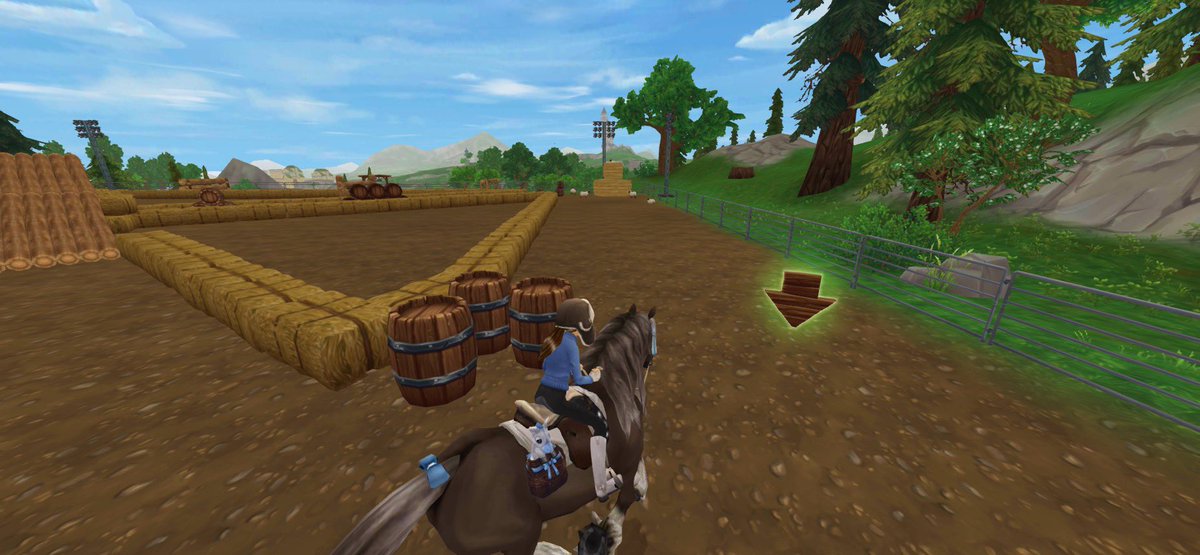 silvereock's tweet photo. @StarStable What happened to the jump in the starshine race? https://t.co/dZdGMRHaMo