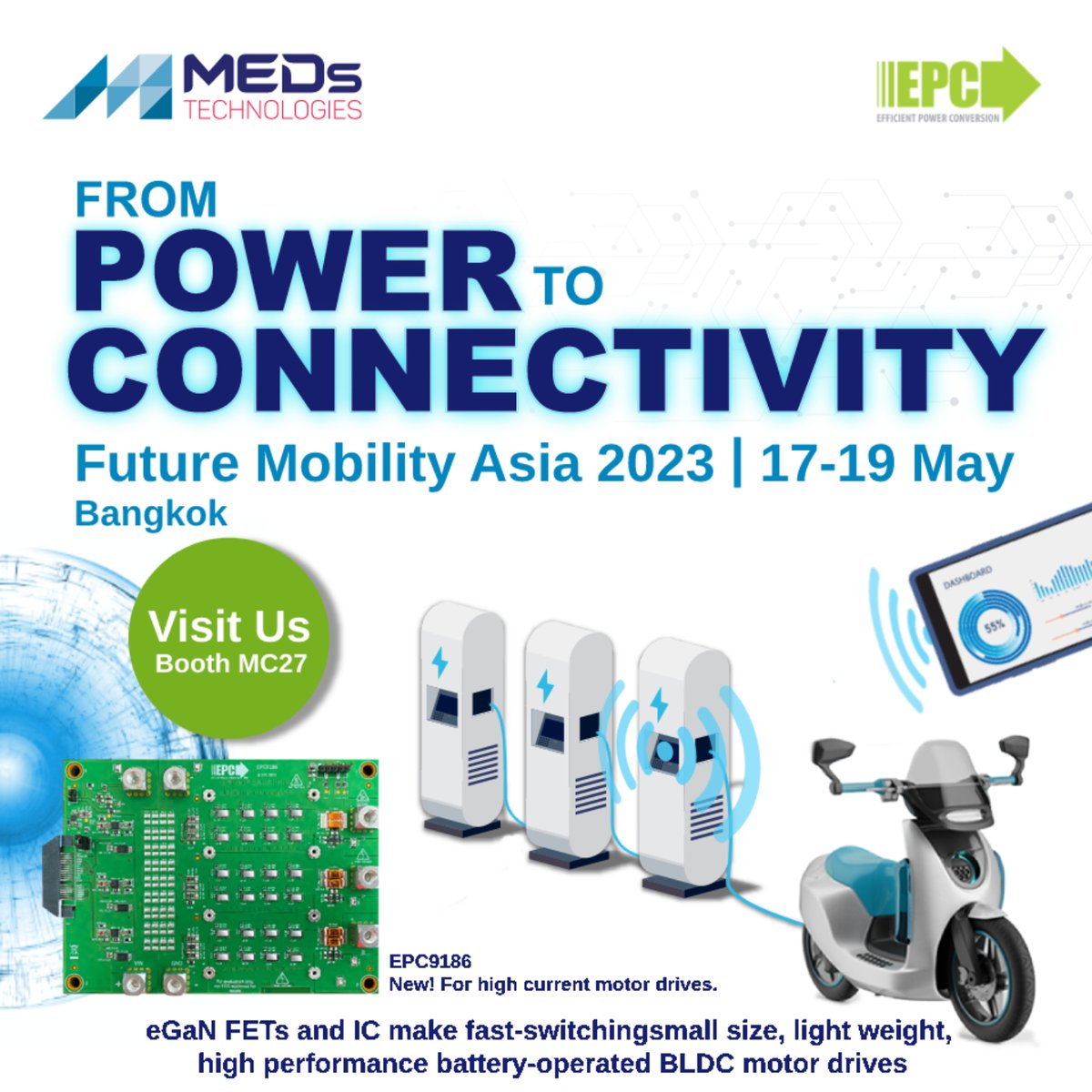 MEDsTechSG's tweet image. Revolutionize the way you power electric vehicles!
Check out our EV Charging page to find out more.
hubs.li/Q01Q7rCl0
#GaNIC #PowerSystemDesign #ElectricVehicles #Robotics #Innovation #Innovation #UrbanMobility #efficientpowerconversion