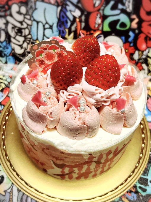 そういえば母の日に買ったケーキ