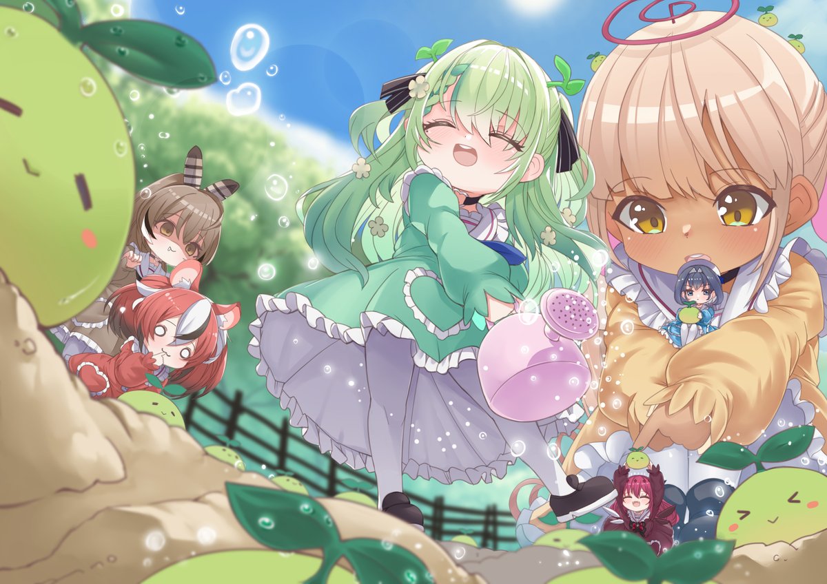 senbontsuki0201's tweet photo. Little Councilrys Princess with Saplings  UwU//

 #FineFaunart https://t.co/B6Vi17tgCD