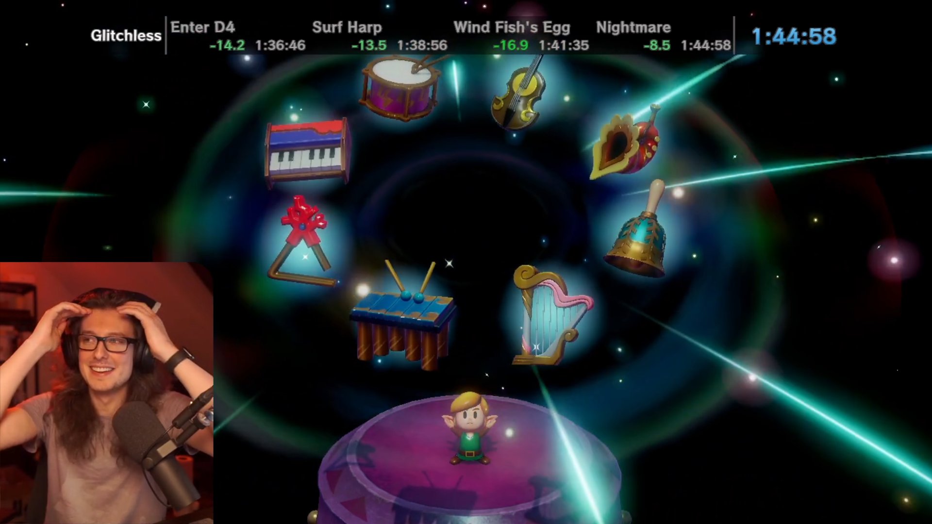 The Legend Of Zelda Link's Awakening Switch: Glichless Any% in 1
