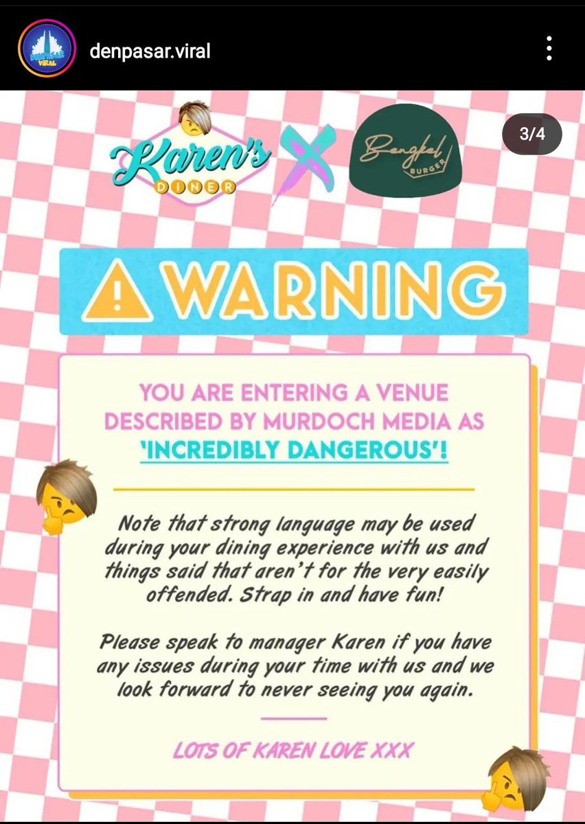 desperate4adate's tweet photo. NOT KAREN'S DINNER BALI STAFF GOT INTO PHYSICAL ALTERCATION WITH THE CUSTOMER! 
THIS IS WILD 😭😭😭 https://t.co/HPwo2fBadg