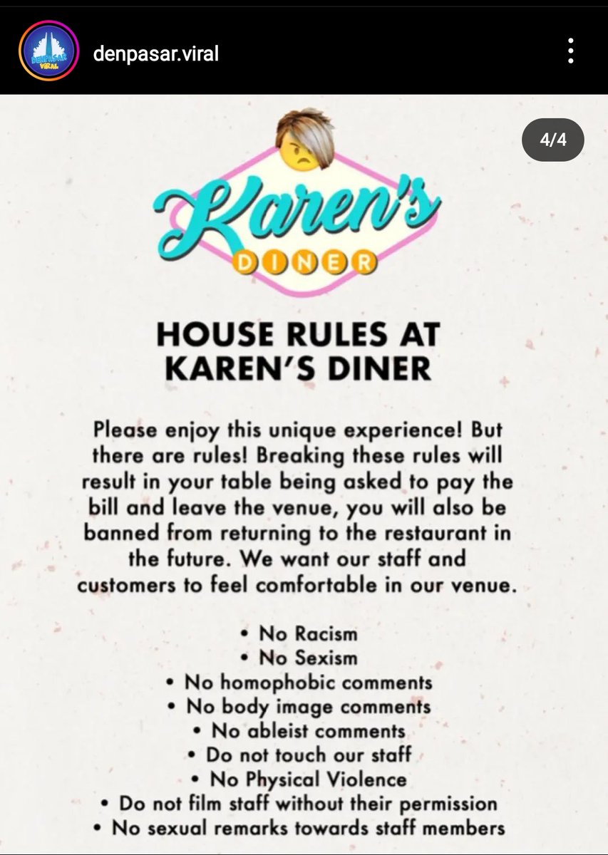 desperate4adate's tweet photo. NOT KAREN'S DINNER BALI STAFF GOT INTO PHYSICAL ALTERCATION WITH THE CUSTOMER! 
THIS IS WILD 😭😭😭 https://t.co/HPwo2fBadg