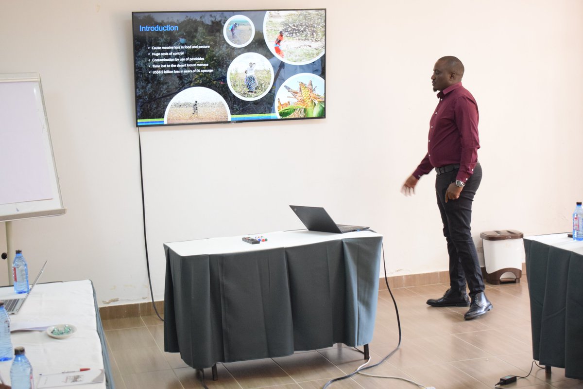 CordaidKenya's tweet photo. Engaging discussions at the 3-day partners review meeting for the "(B)eat The Locust Project" in Lukenya, Machakos County. Partners shared progress, challenges, lessons learned, and opportunities from the first year. Insightful conversations shaping the project's direction.@icipe https://t.co/aIfGLEBk2a