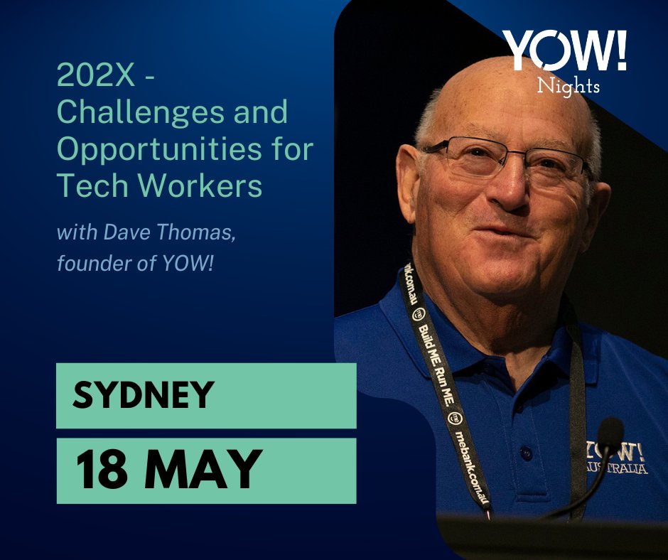 yow_conf's tweet photo. We'll be at our #Brisbane #YOWNight with @daveathomas this evening at @Suncorp.
#Sydney, join us tomorrow Thursday 18 May (thanks to venue sponsor @Thoughtworks) and book your ticket below:
https://t.co/XXGPEn7eB3
#technology #opportunities #network https://t.co/V784l9sXVf