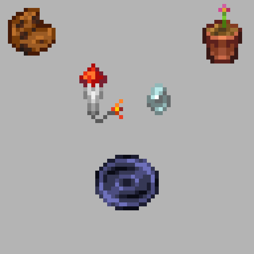 Some items I did.