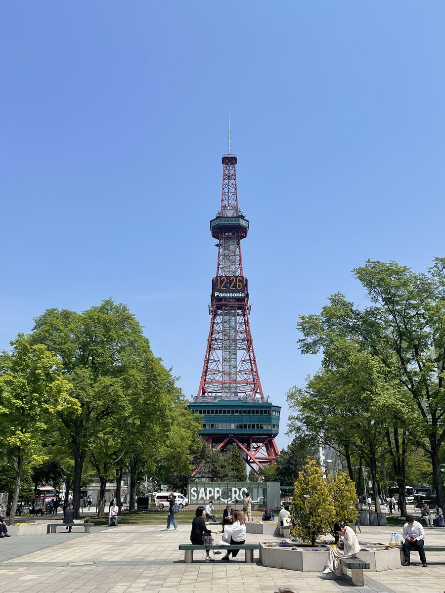 accaweb's tweet photo. 初の #北海道✨

#札幌テレビ塔 #SAPPORO_TVTOWER https://t.co/qfiYDTXKVW