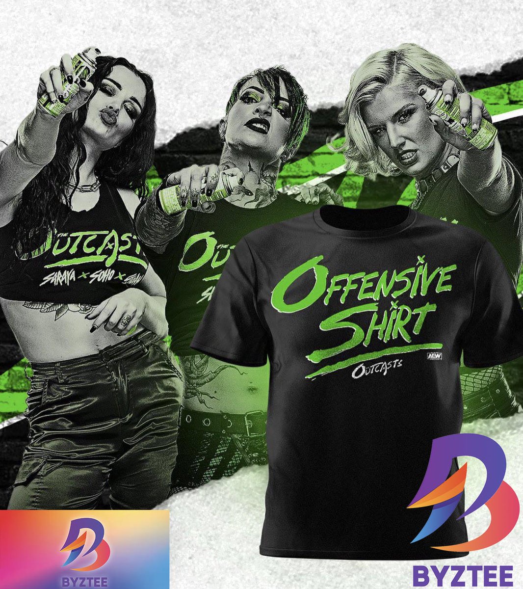 Byztee_Shop's tweet photo. Offensive Shirt - Outcasts - AEW
#AEW #AllEliteWrestling #OffensiveShirt #Outcasts
https://t.co/5m61CKHENm https://t.co/eMgFUO2SzK