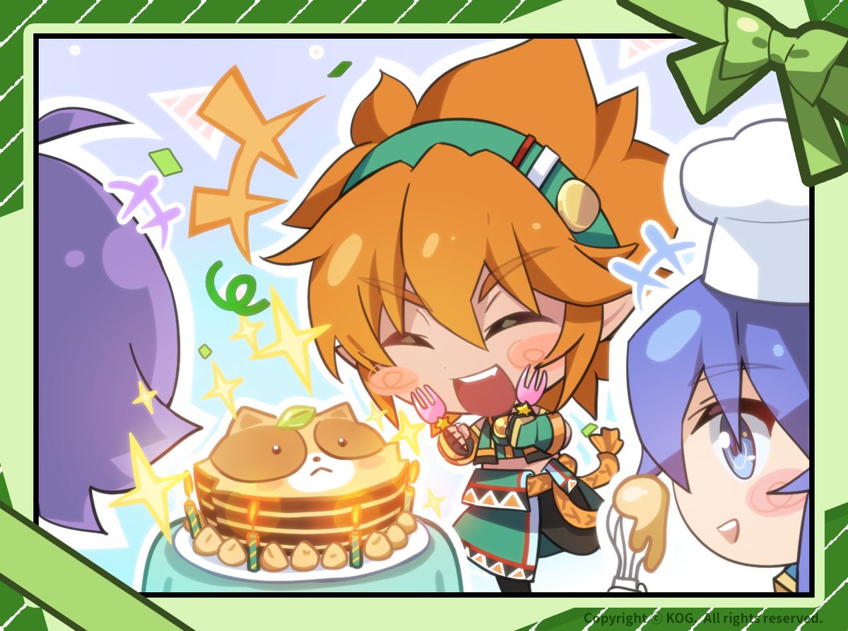 [5월 18일 (목) 라이언 생일]

“내 생일 파티에 와줘서 모두 고마워!
음식은 충분히 준비해뒀으니 얼마든지 먹어!
나도 어서 먹고 싶은걸? 빨리 촛불을 끌까?”

5월 18일 라이언의 생일을 축하해주세요!
지금 접속하면 생일을 맞은 라이언을 축하하는 연출도 확인할 수 있답니다!
#그랜드체이스