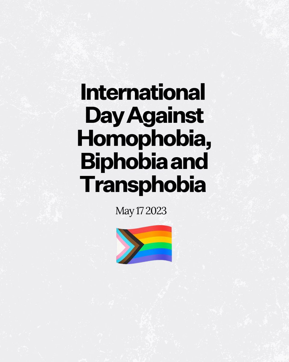 andrewjgiles's tweet photo. Today, and every other day, we stand with the LGBTQI. 

Happy International Day Against Homophobia, Biphobia, and Transphobia. https://t.co/3TMdydwkNq