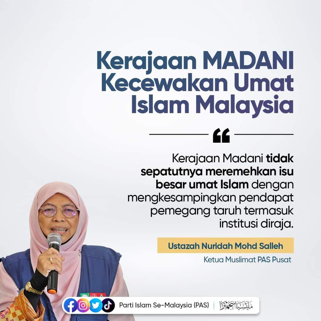 pas-pusat-on-twitter-kerajaan-madani-kecewakan-umat-islam-malaysia-n