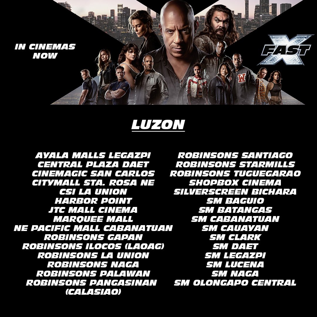 UniversalPicsPH's tweet photo. Buckle up! #FASTXPH is in cinemas now.
Get tickets today: https://t.co/vurzJ2wklI https://t.co/Yyp0LohTY8