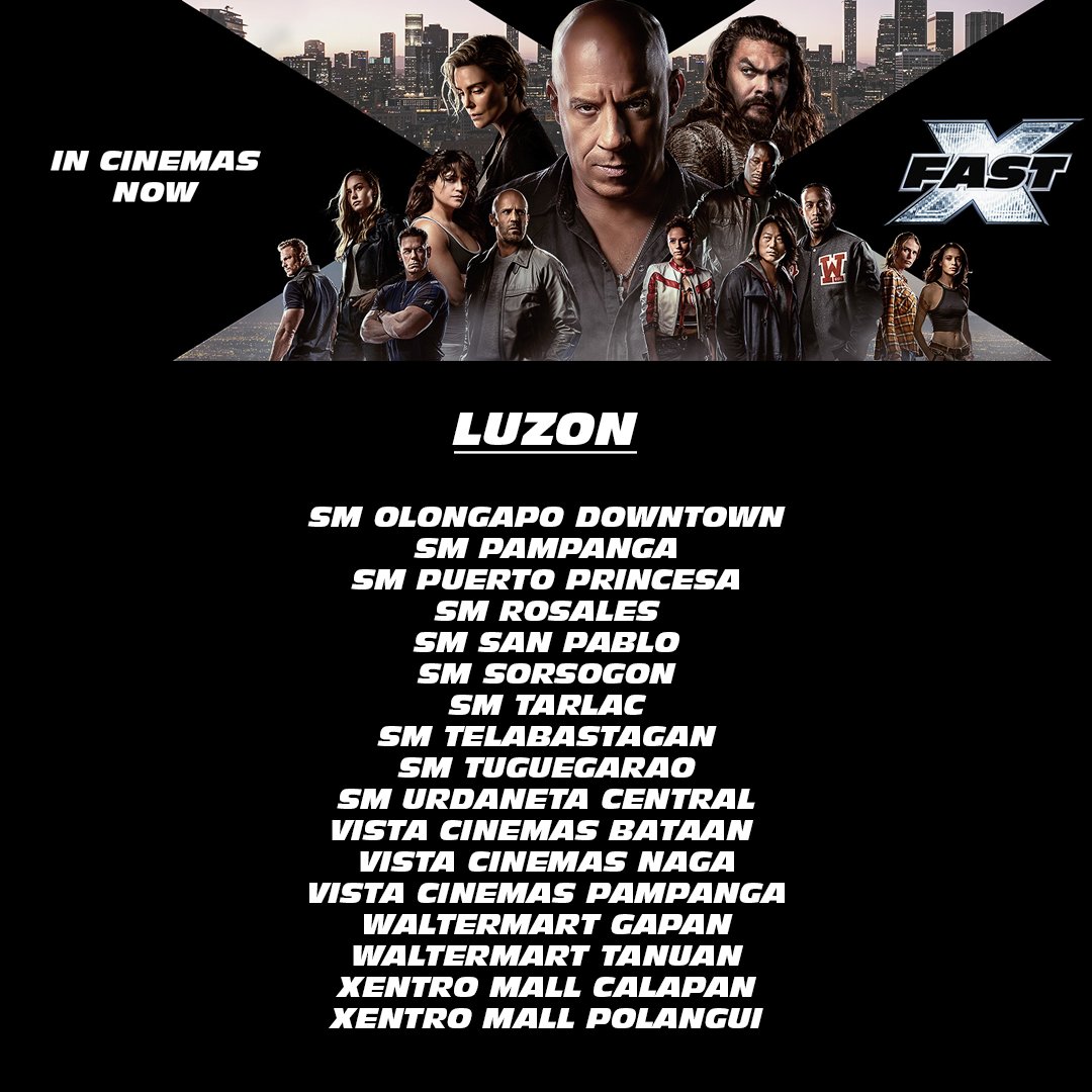 UniversalPicsPH's tweet photo. Buckle up! #FASTXPH is in cinemas now.
Get tickets today: https://t.co/vurzJ2wklI https://t.co/Yyp0LohTY8