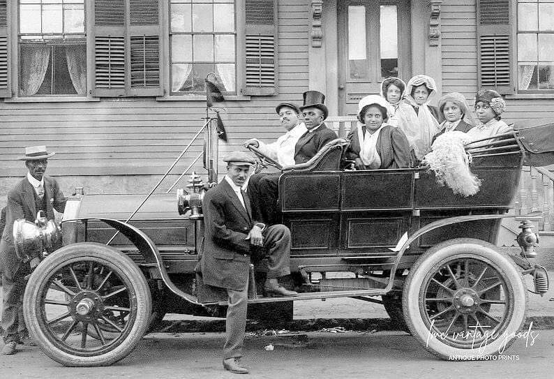 A family road trip in 1910. #BlackAmericanHistory