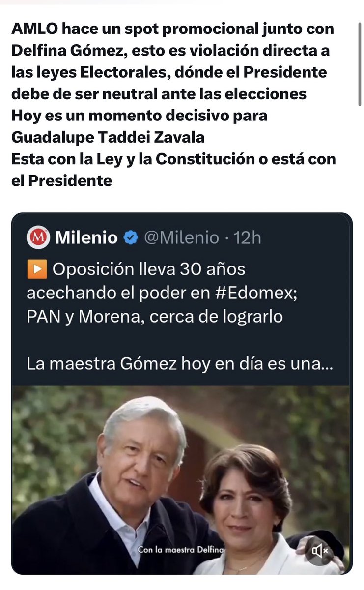 <a href="/mario_delgado/">Mario Delgado</a> Y por qué tan nerviosos 🐸? 
Que ahora hasta #DonPendejo se tuvo que meter a la contienda? No que llevan 20 puntos de ventaja y van un 100 a 10? 
#LopezDebeSerJuzgadoYEncarcelado