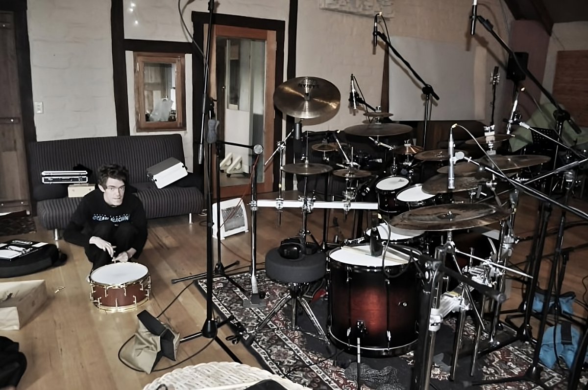 GrahfMusic's tweet photo. And I don't think I told you when we spoke, but not only being the world of open-source, I'm also a professional musician, here is an old pic of me in the studio.  Hence why I'd love to listen to your project again. https://t.co/RvA5Ld7Ubb