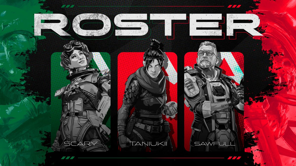 MexKingdomESP's tweet photo. 💚 ¡ Linda noche ! ❤

Nos complace anunciarles a quienes nos estarán representando en la división de #ApexLegends 
Ellos son: 

💚 @Scarysyne 
🤍 @_SawfuLL 
❤ @taniiamch 

¡Bienvenidos chicos, esperamos que su estadía con nosotros sea larga y duradera!

@JZabdiiellR 

💚 #GoMK https://t.co/Sv7GK8qS9i