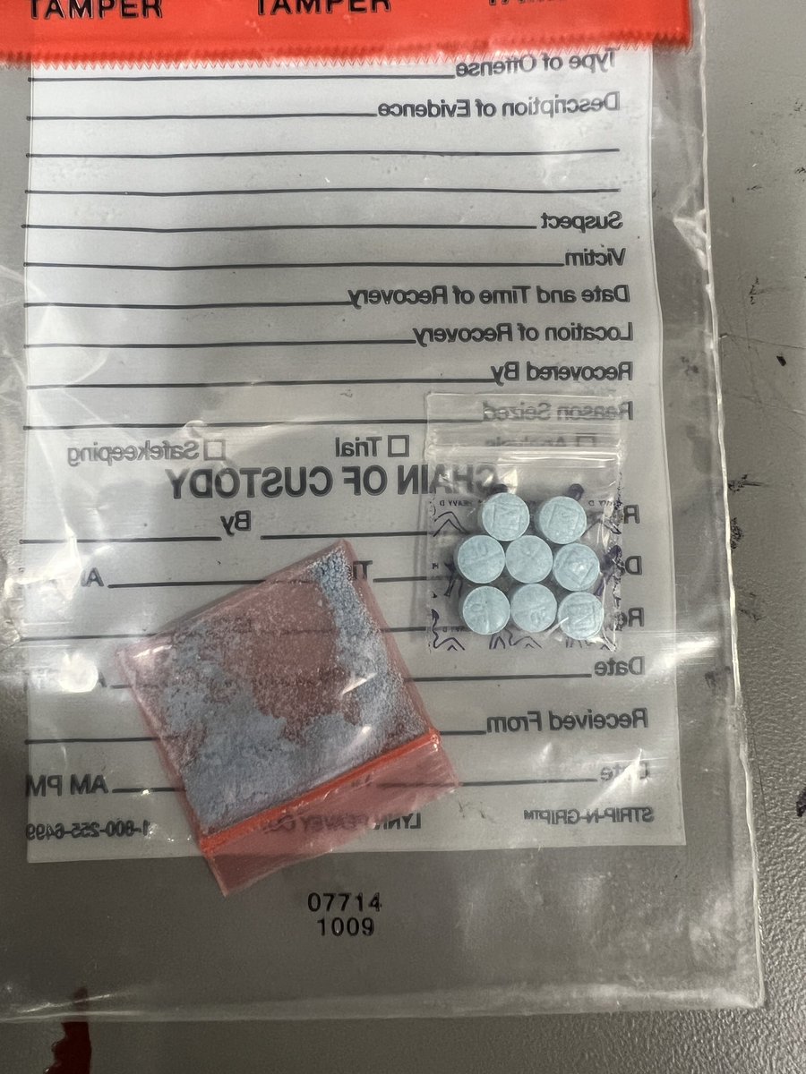 D5 CRU conducted a traffic stop on the area of BW 8/Bammel N. Houston Rd. While investigating, Deputies located 1.3 grams of pressed Fentanyl pills. Narcotics seized, warrant to follow!