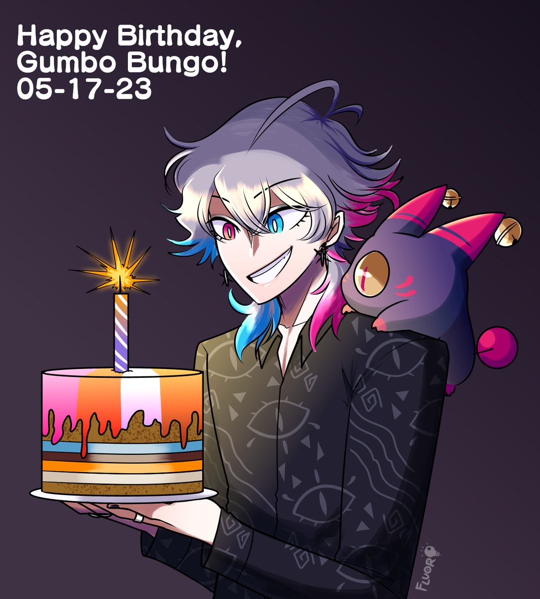 [#Bettelful / #BettelBash2023] Happy birthday to our one and only jester, Geebus Barbo!! I'm not quite sure that's a candle on your cake though.....