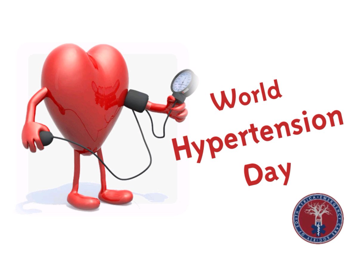 17 May
World Hypertension Day.

Educate, Medicate, Control.

With the correct life style changes and in some cases medication. Hypertension can be controlled.

Look after your health and your heart!

#ecssa