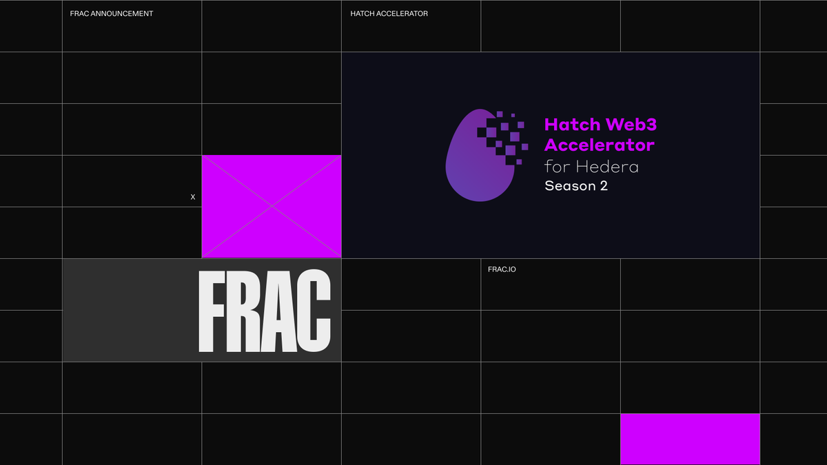 Frac_tional's tweet photo. Amazing news! 🎉 Frac just landed a spot in the top 50 of Hatch Web3 accelerator season 2! We're over the moon! 🚀🌙

Now, our sights are set on round 2 and making it into the intense accelerator bootcamp. Keep pushing with us! 👀💪 https://t.co/2ioL3aV2SA