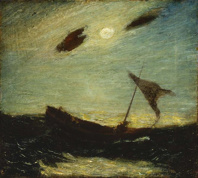 Luz da Lua (Albert Pinkham Ryder, 1887)