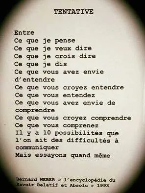 DVanOnacker's tweet photo. Belle journée à vous, à nous, à toi, à moi,... 🌻 🌳 😊
#citation #communiquer #bernardweber https://t.co/58D1KgZ4wY